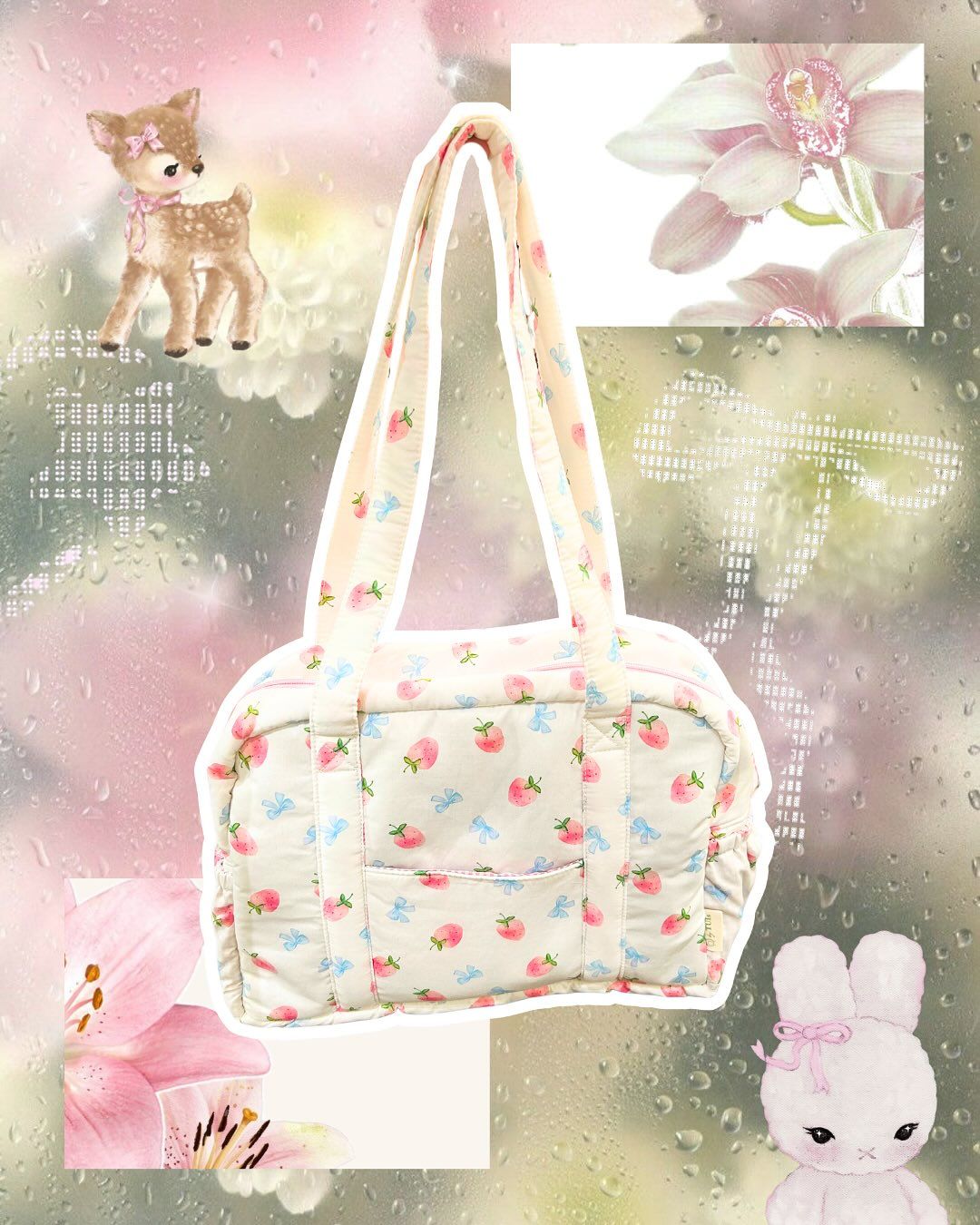 VER 2 STRAWBERRY - Kèm dây đeo chéo 