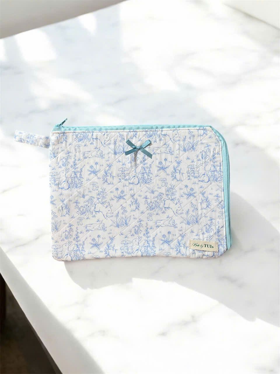 Túi tote thỏ xanh vintage 